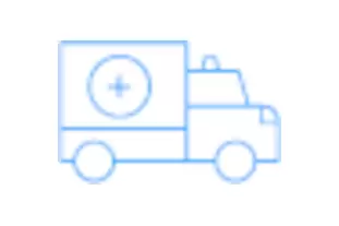Jatos, helicópteros e ambulância com o melhor do que há em tecnologia hospitalar. 
