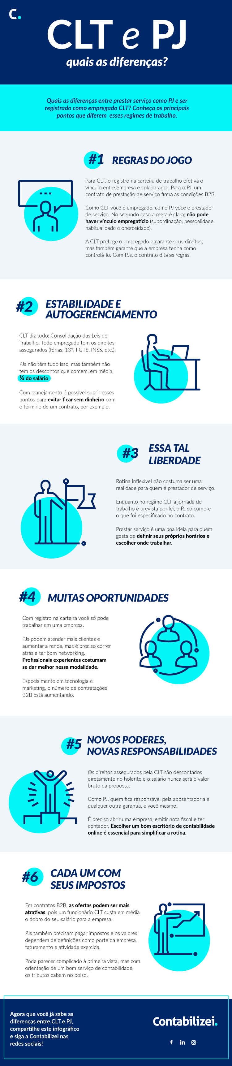 Vantagens e desvantagens de contratar funcionários em uma PJ